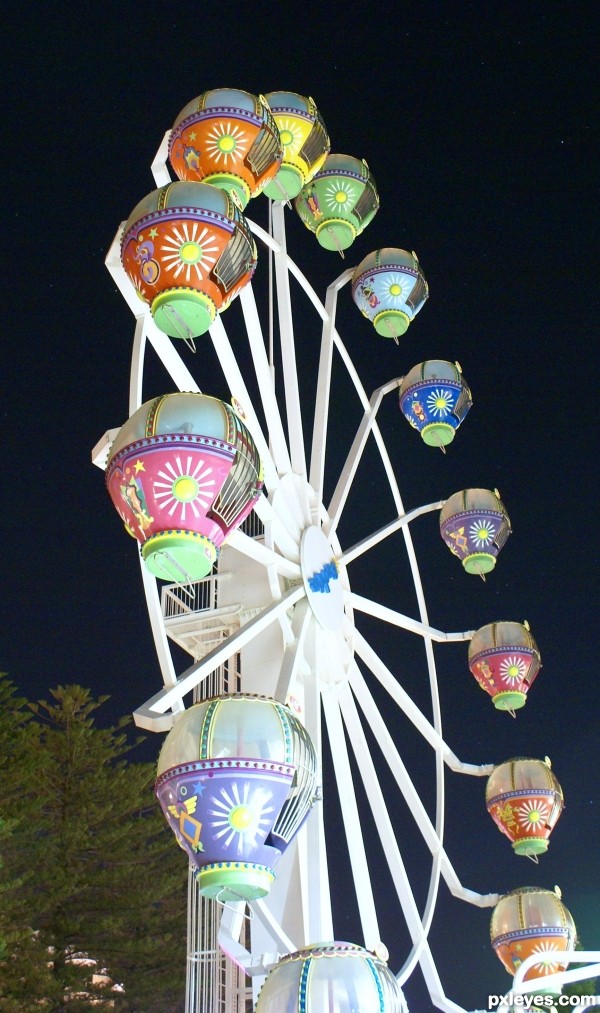 Ferris Wheel at night